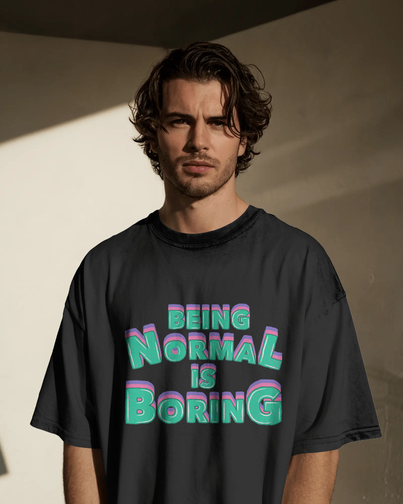 Relaxed Fit Oversized Tee