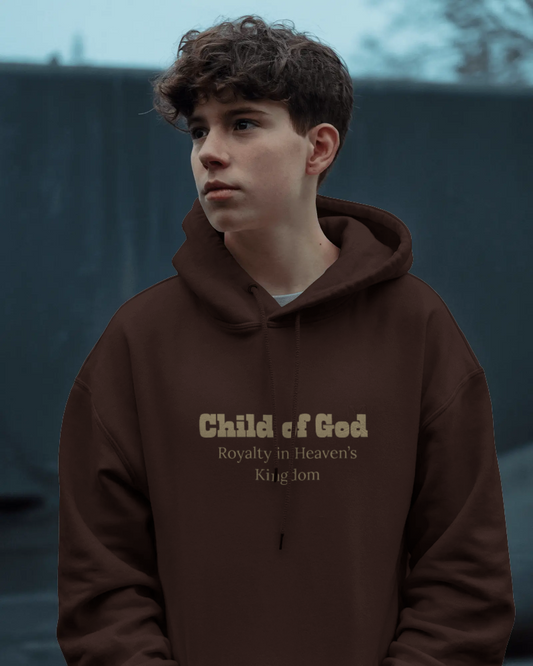 Child of God - Choco Brown | Minimal Christian Streetwear